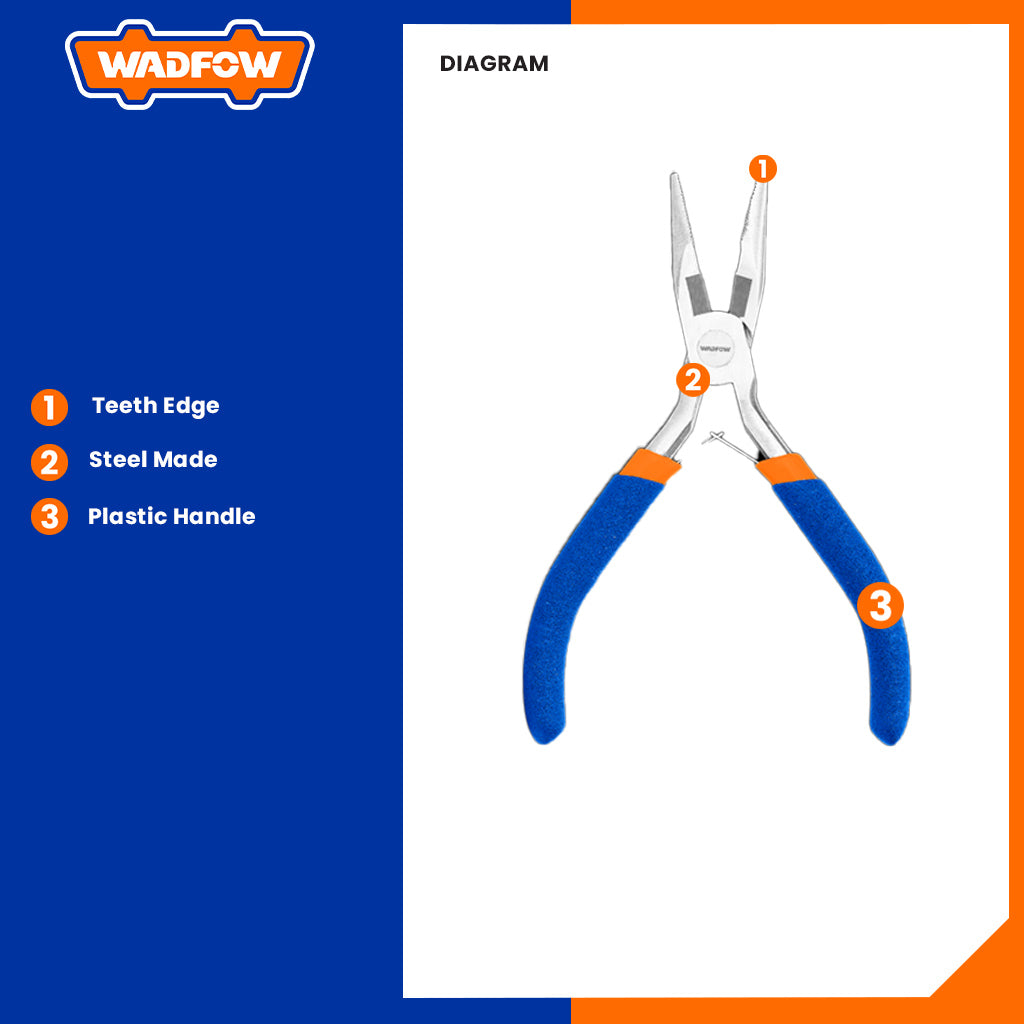 Mini Long Nose Pliers 4.5"/115mm