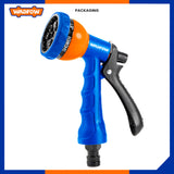 Garden Spray / Shower Water Hose Sprayer Nozzle 7 Different Patterns