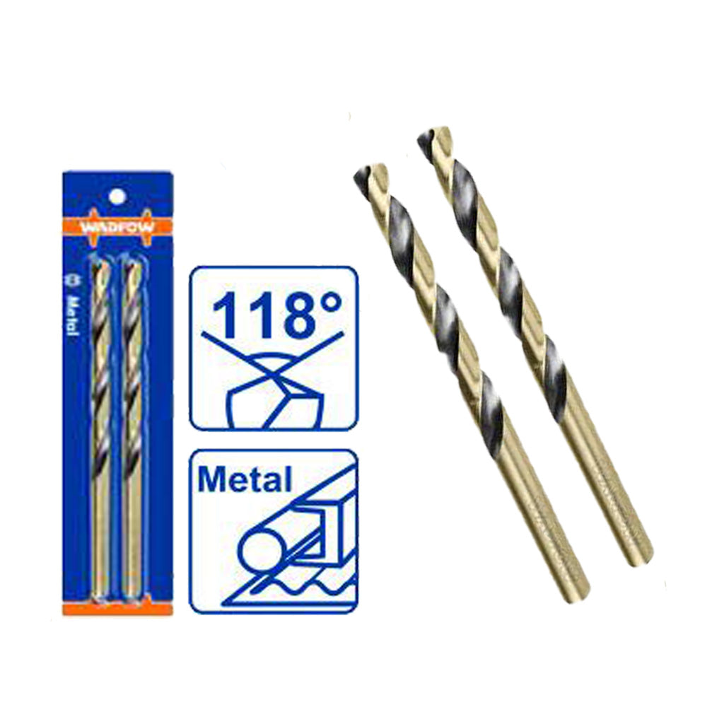 HSS/Metal Drill Bit Set 2 Pcs.