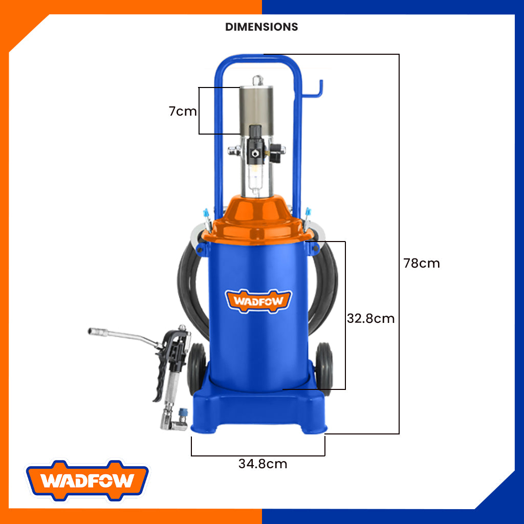 Pneumatic Air Grease Lubricator WAL1A12