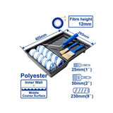 6-in-1 Paint Tray, Cylinder Brush Wall, and Roller Set 293 x 405mm WCB3H62