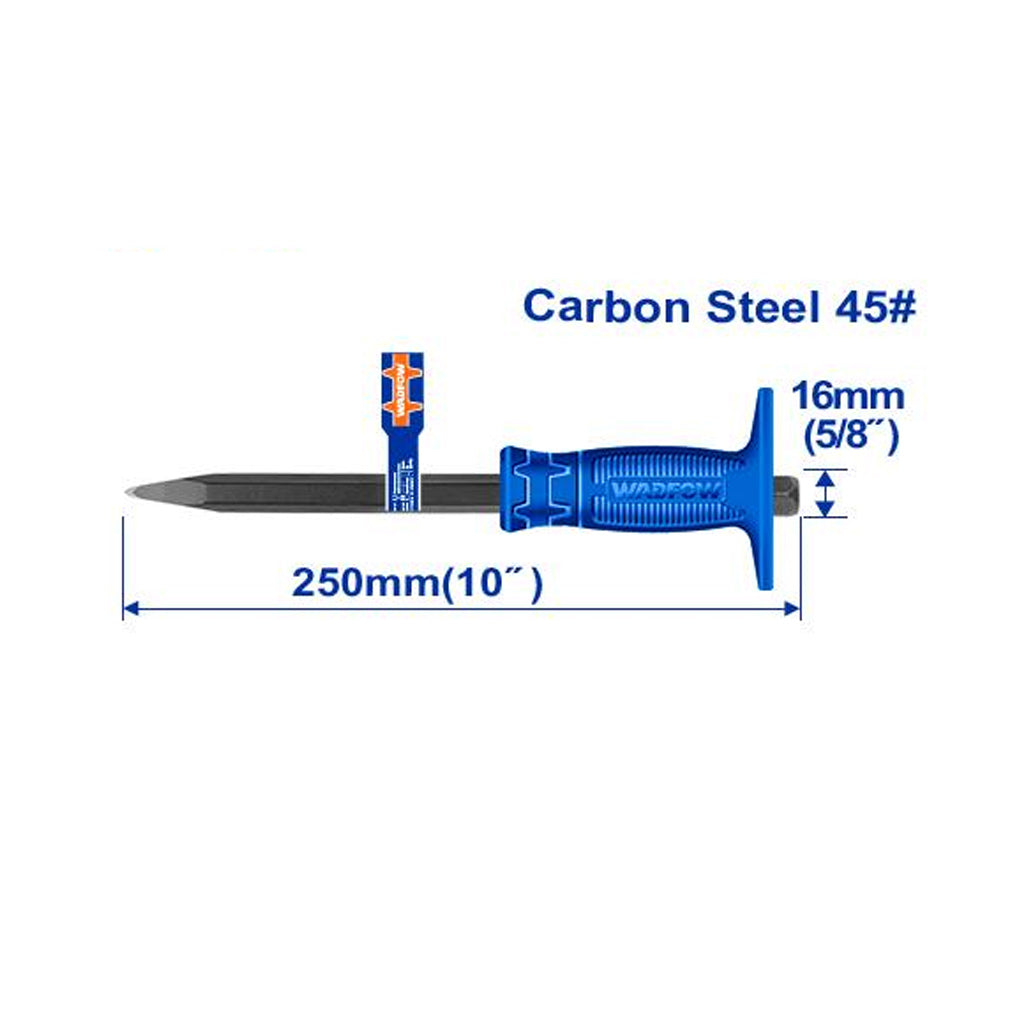 Concrete Chisel 4 X 250 mm(16mm) & 300mm(18mm)