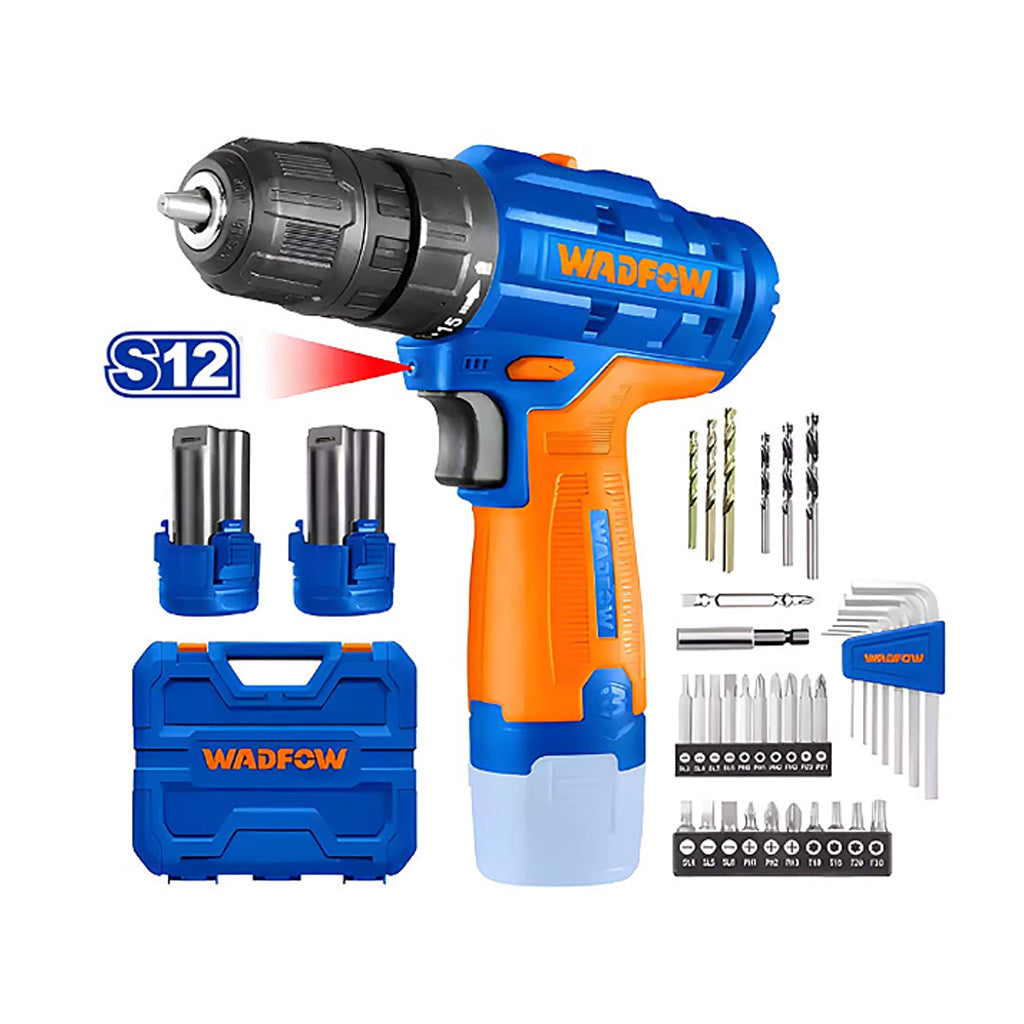 WCDS525 S12 Series Lithium-Ion Cordless Drill 12V 0-400/0-1500rpm