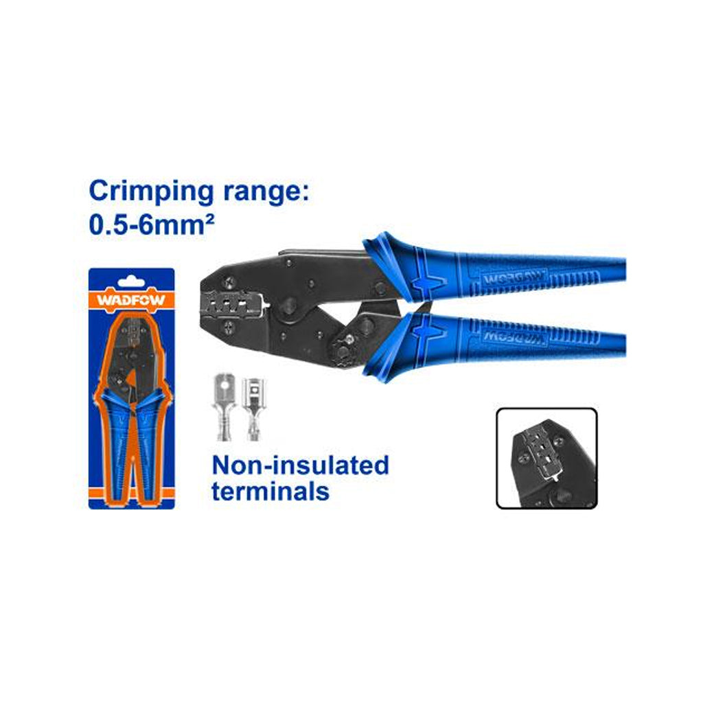 9inch Ratchet Crimping Pliers 0.5-6mm² | 1.5-6mm² | 0.5-6mm² SOLD PER PIECE WAD-HT