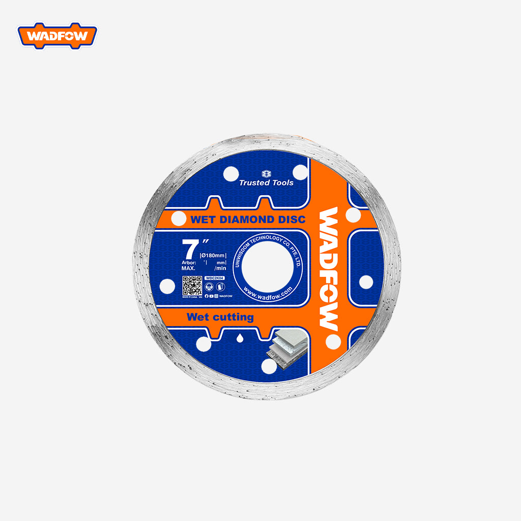 Wet & Dry Diamond Disc for Bricks Limestone Stone Concrete Cutter 7 Inches WDC2K04