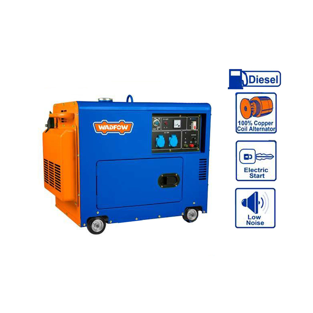 17Liters Silent Diesel Generator WDG2A50-5P