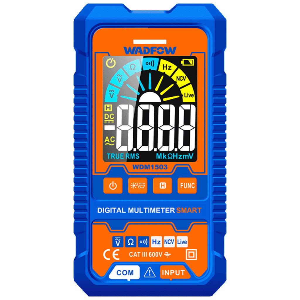 LCD Digital Multimeter True RMS 4000 Counts with Auto Power Off WDM1503