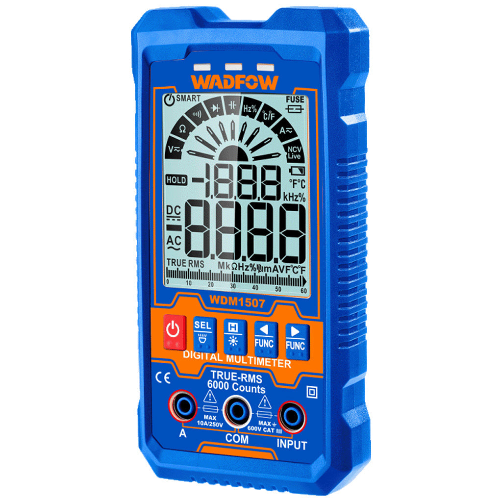 LCD Digital Multimeter True RMS 6000 Counts with Auto Power off