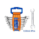 Double Open End Spanner Wrench Tool Set 8Pcs WDS2208