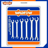 6pcs Flare Nut Open Ring Wrench Set WDS2406