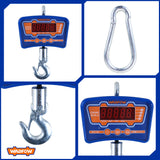 Mini Industrial Crane Digital Hanging Crane Scale Hook Scale w/ LED 500kg(1100lb) WEC1552