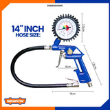 12bar(174psi) Air Tire Inflator / Inflating Gun