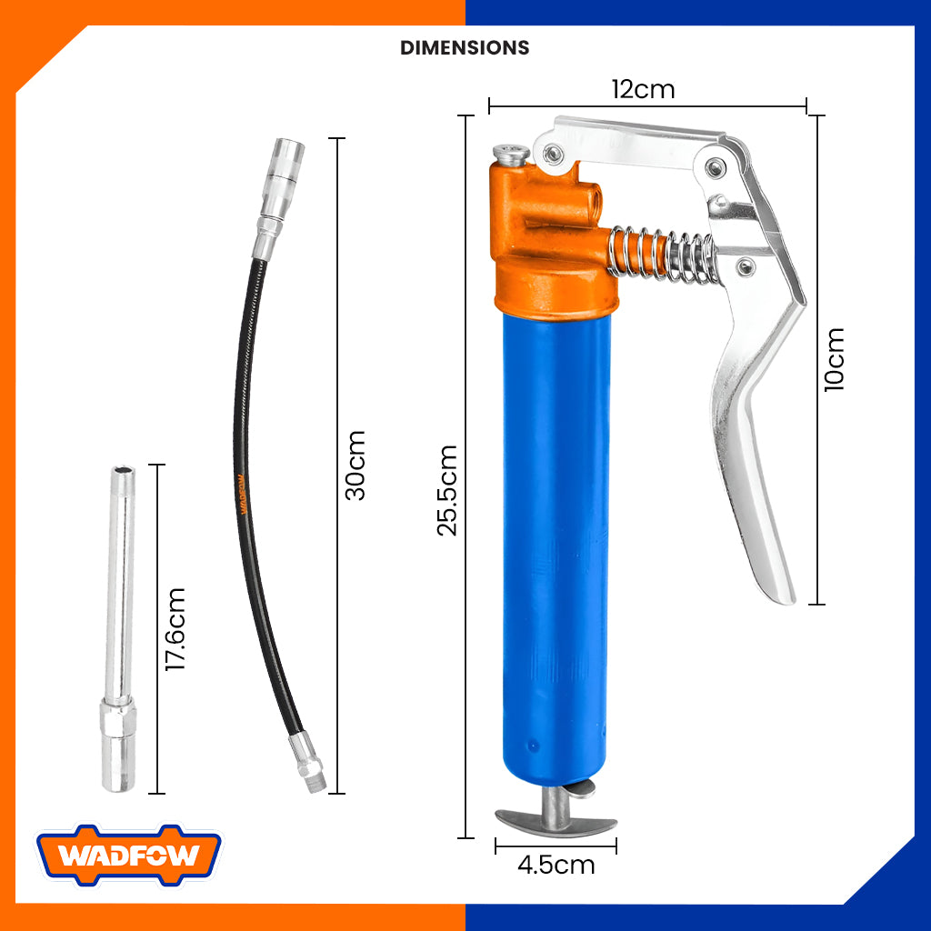 Grease Gun 2500-4500psi 120CC