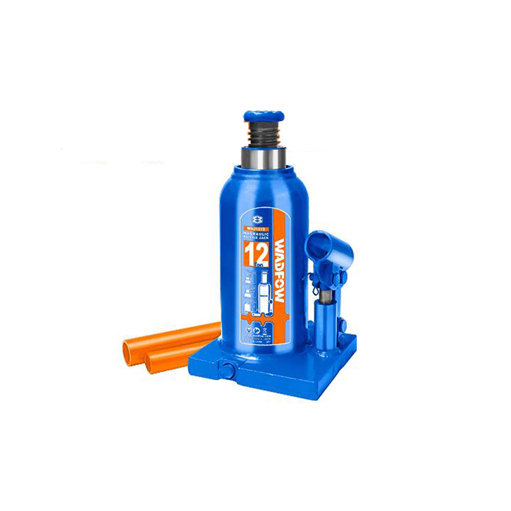 Hydraulic Welded Bottle Jack with Safety Valve Car 12 Tons WHJ1512