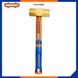 Non-Sparking Sledge Hammer w/ Fiberglass Handle 2LB/900g-8LB/3600g