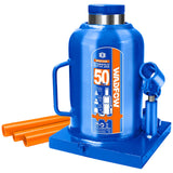 Hydraulic Welded Bottle Jack 50 Ton With Safety Valve For Car