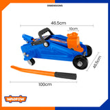 Hydraulic Garage Floor Jack 2ton Car Crocodile