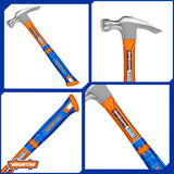 Long Handle Claw Hammer (400mm)16oz/450g WHM336L