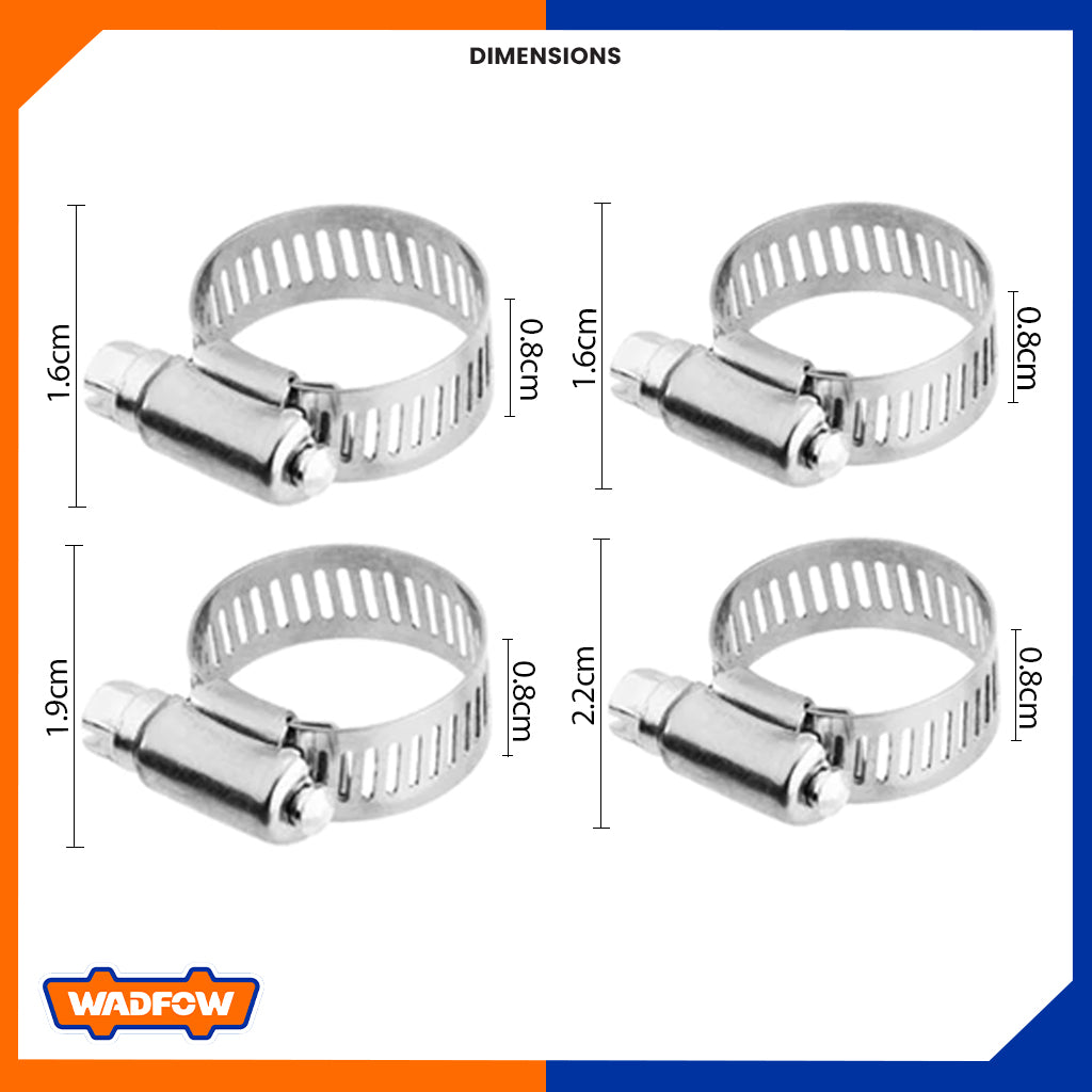 Hose Clamp Adjustable Metal Hose Clamp / Pipe Clamp / LPG Air Hose Clamp