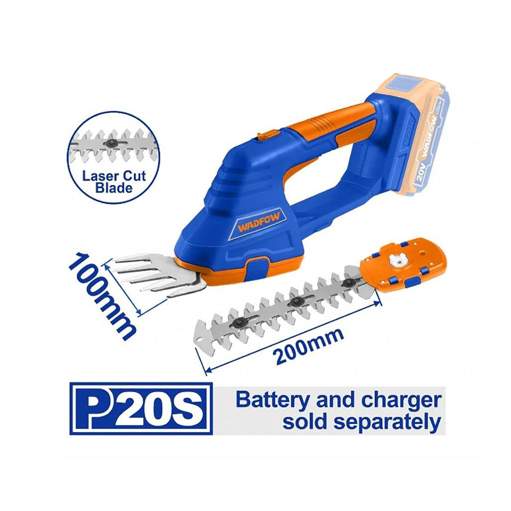 WJC1520 P20S 20V Lithium-Ion Cordless Garden Shear (No-load speed: 1200rpm)