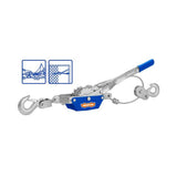 2T/4T Wire Rope Ratchet Double Hook Lifting Tool Hand Power Puller