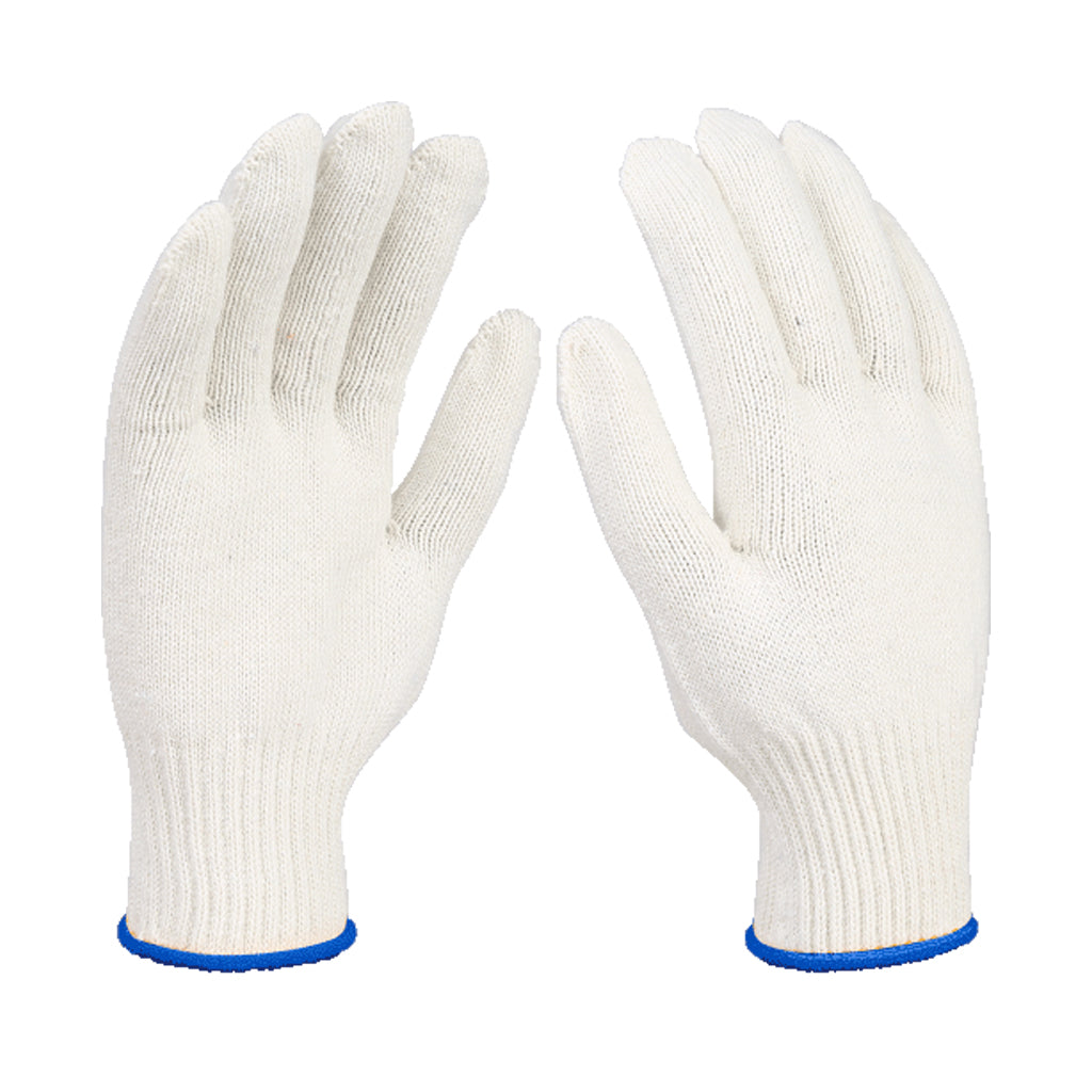 Knitted Cotton Safety Gloves 1 Piece