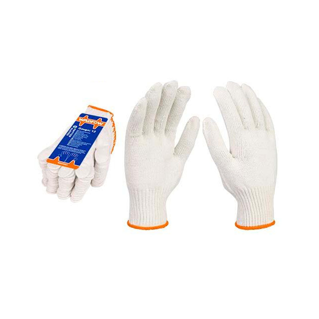 Knitted Cotton Safety Gloves 1 Piece