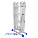 Multi-Purpose Aluminum Ladder Step rise 270mm X 4550mm X 2170mm WLD7H44