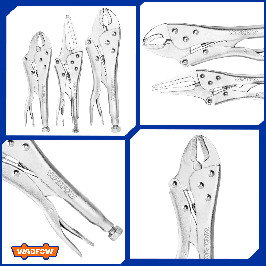 Locking Pliers Set 3 Pcs WLP5703