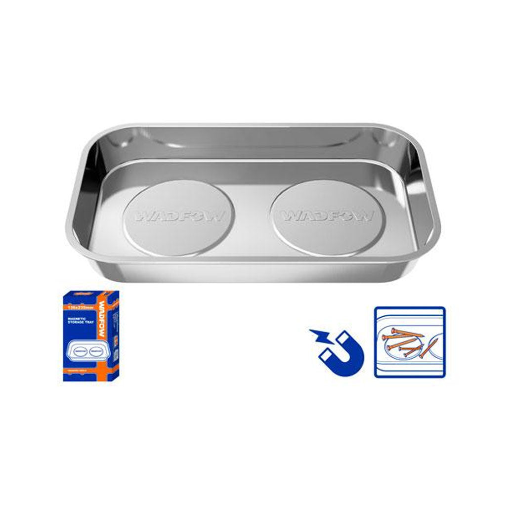 Rectangle Stainless steel Magnetic Storage Tray