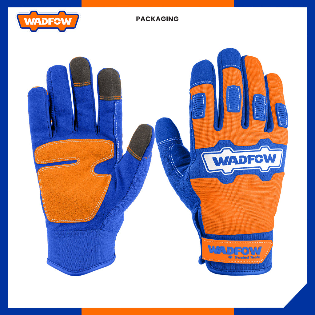 Mechanic Gloves Xl Palm With Pvc Leather