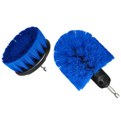 2Pcs/Set Medium & Hard Bristle Brush Cleaning Set (SOLD PER SET)