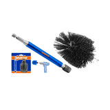 WND3401 Set of 2pcs Abrasive Hard Bristle Sanding Brush Set