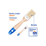 25mm-100mm Paint Brush For Oil-Based With Wooden Handle Wall WAD-HT