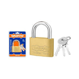 Brass Padlock Durable 20mm-50mm with 3 Pcs Iron Keys