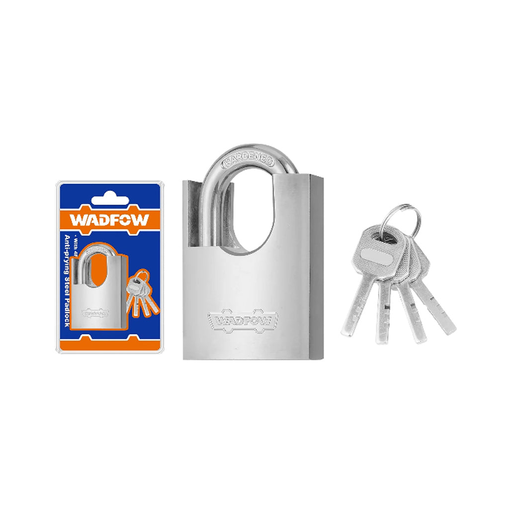 WPD8460/WPD8470 Anti-Intrusion Prying Steel Padlock 60mm-70mm With 4 Iron Keys