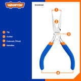 Mini Round Nose Pliers 4.5"/115mm