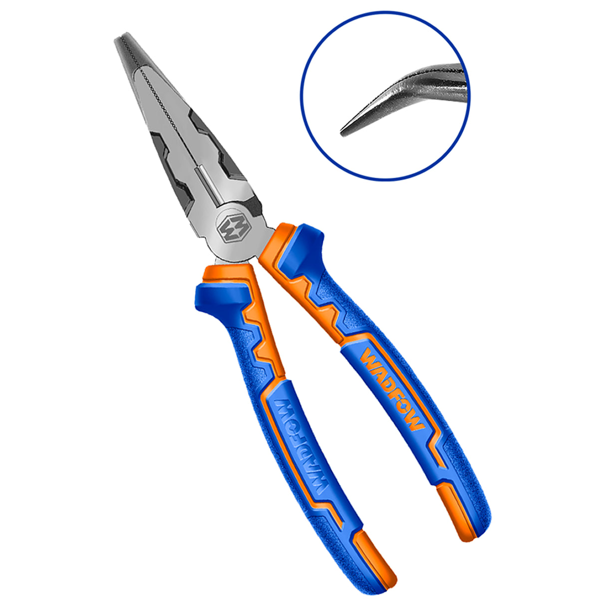 High Leverage Bent Nose Pliers 6"/160mm WPL4716