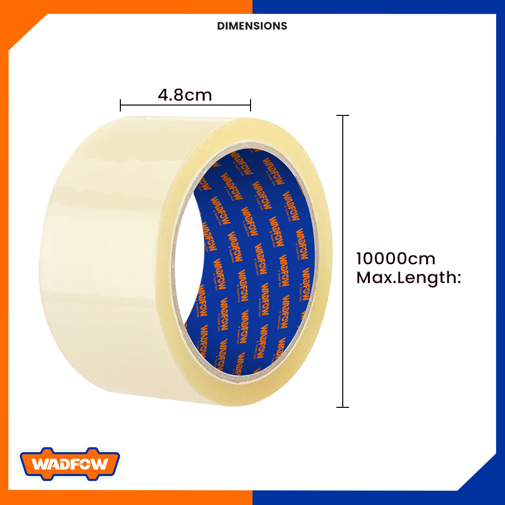 Transparent Packing Tape Thickness: 0.045mm(100m x 48mm) WPN1H10