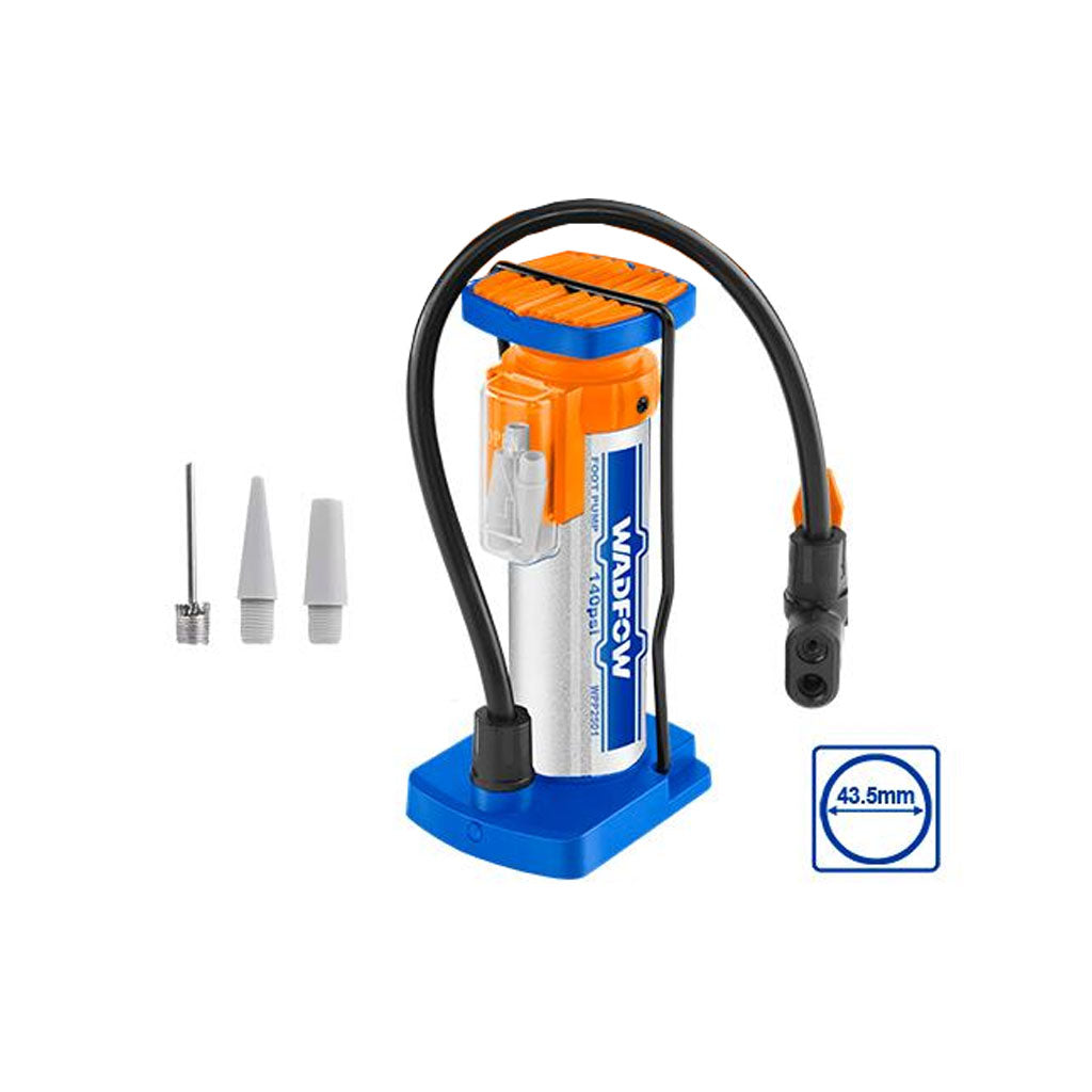 Foot Pump | Steel Body Tire Inflator WPP2501