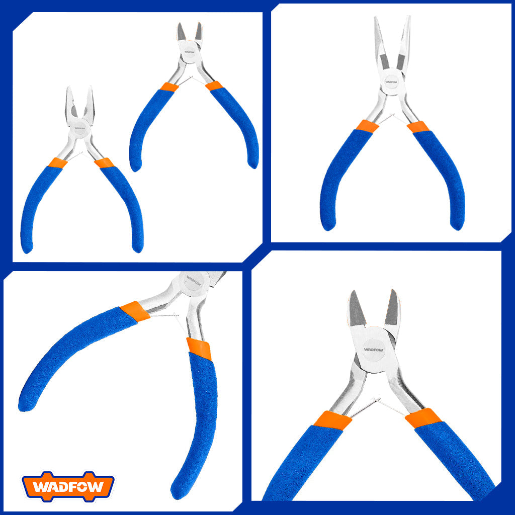 3 Pcs Mini Combination Plier Set