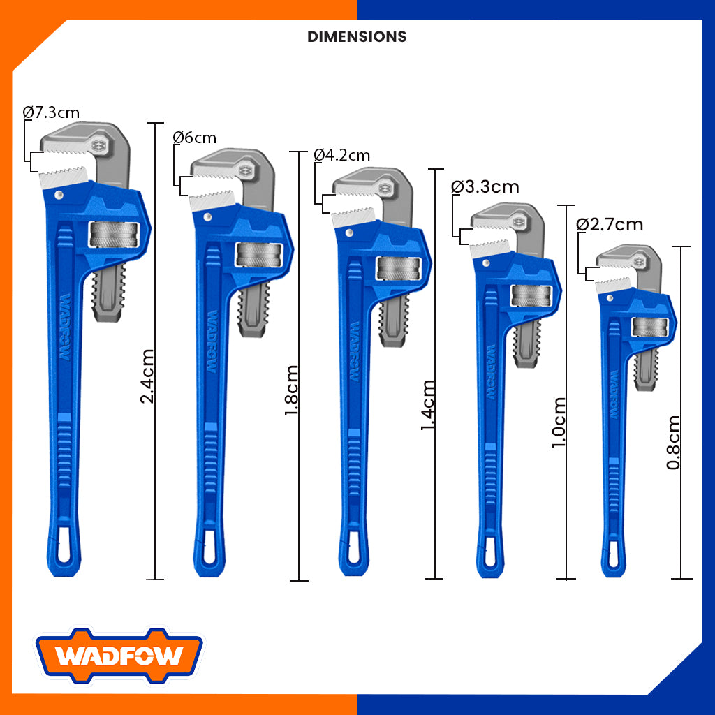 Industrial Pipe Wrench 8 inch-24inch