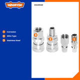 Air Coupler And Plug Set Nitto Type 4 Pcs/Set