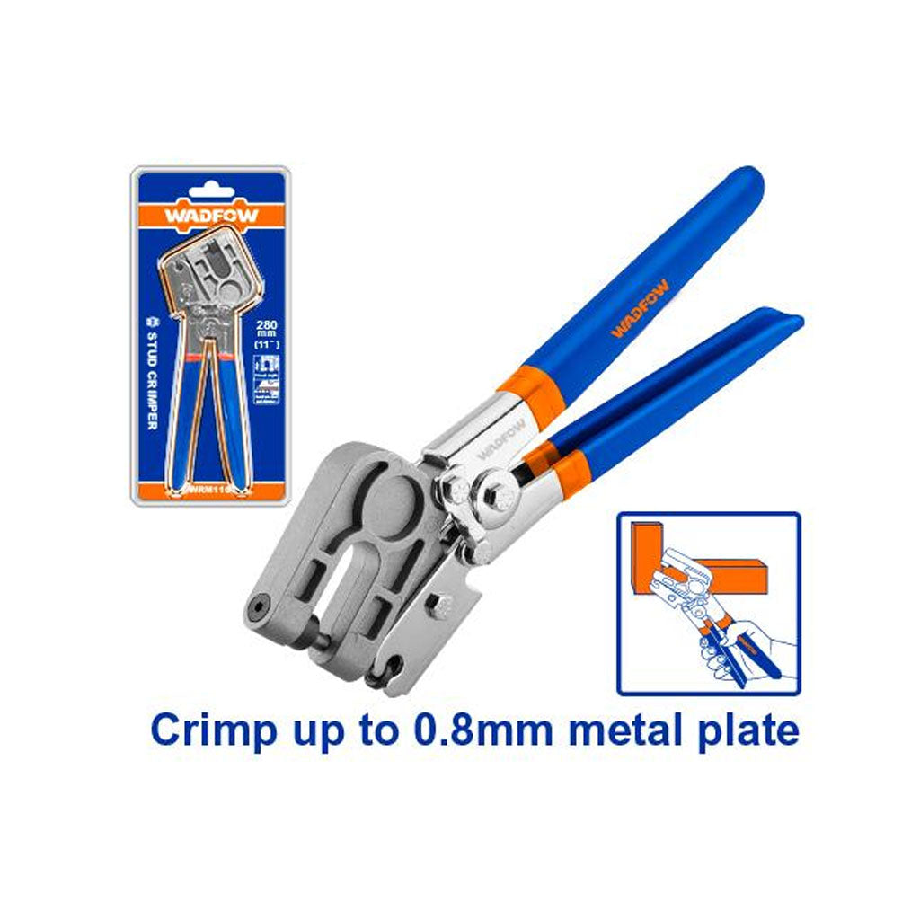 Stud Crimper with Comfortable Soft Handle 11 Inches WRM1101