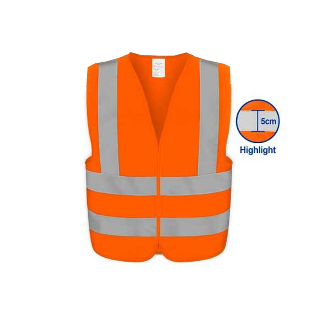 5cm High Reflective Strip / Reflection Vest With Tricot Waistcoat