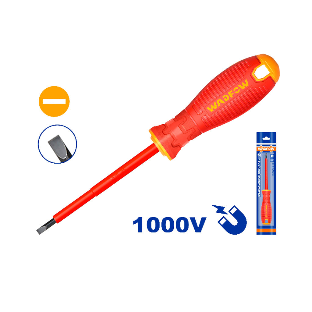 1000V Insulated Slotted Flat Head Screwdriver WAD-HT