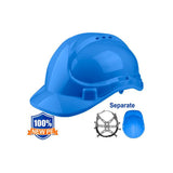 100% HDPE Safety Helmet with Hard Plastic Material (SOLD PER PIECE)