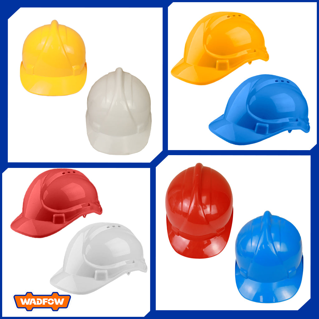 100% HDPE Safety Helmet with Hard Plastic Material (SOLD PER PIECE)