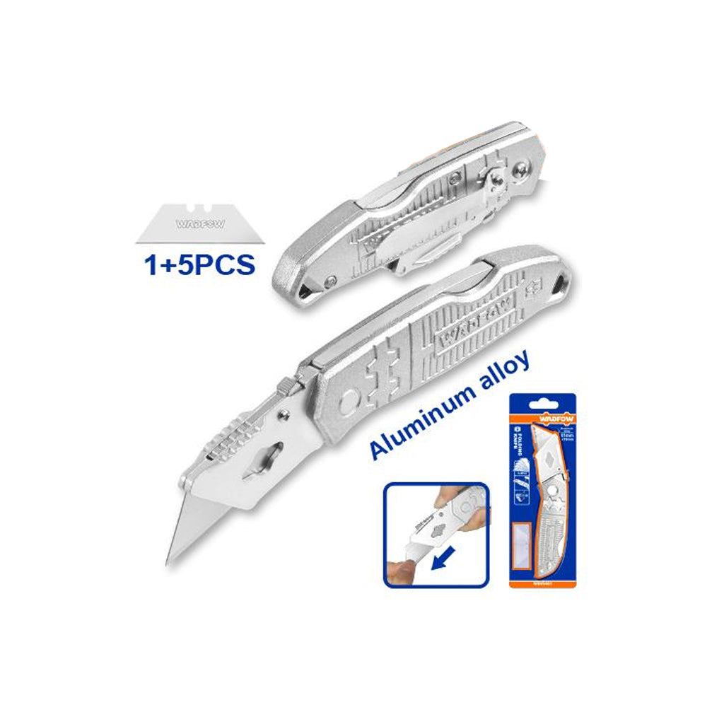 Aluminum Alloy Folding Utility Knife WAD-HT