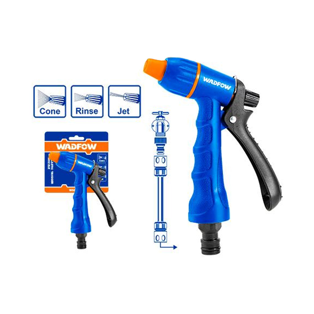 High Pressure Garden Hose Spray Nozzle With 3 Different Pattern